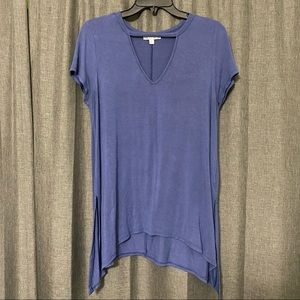 Long V-neck Shirt